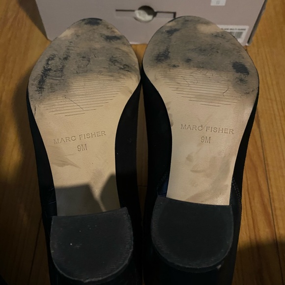 Marc Fisher ankle open toe booties - Picture 2 of 4